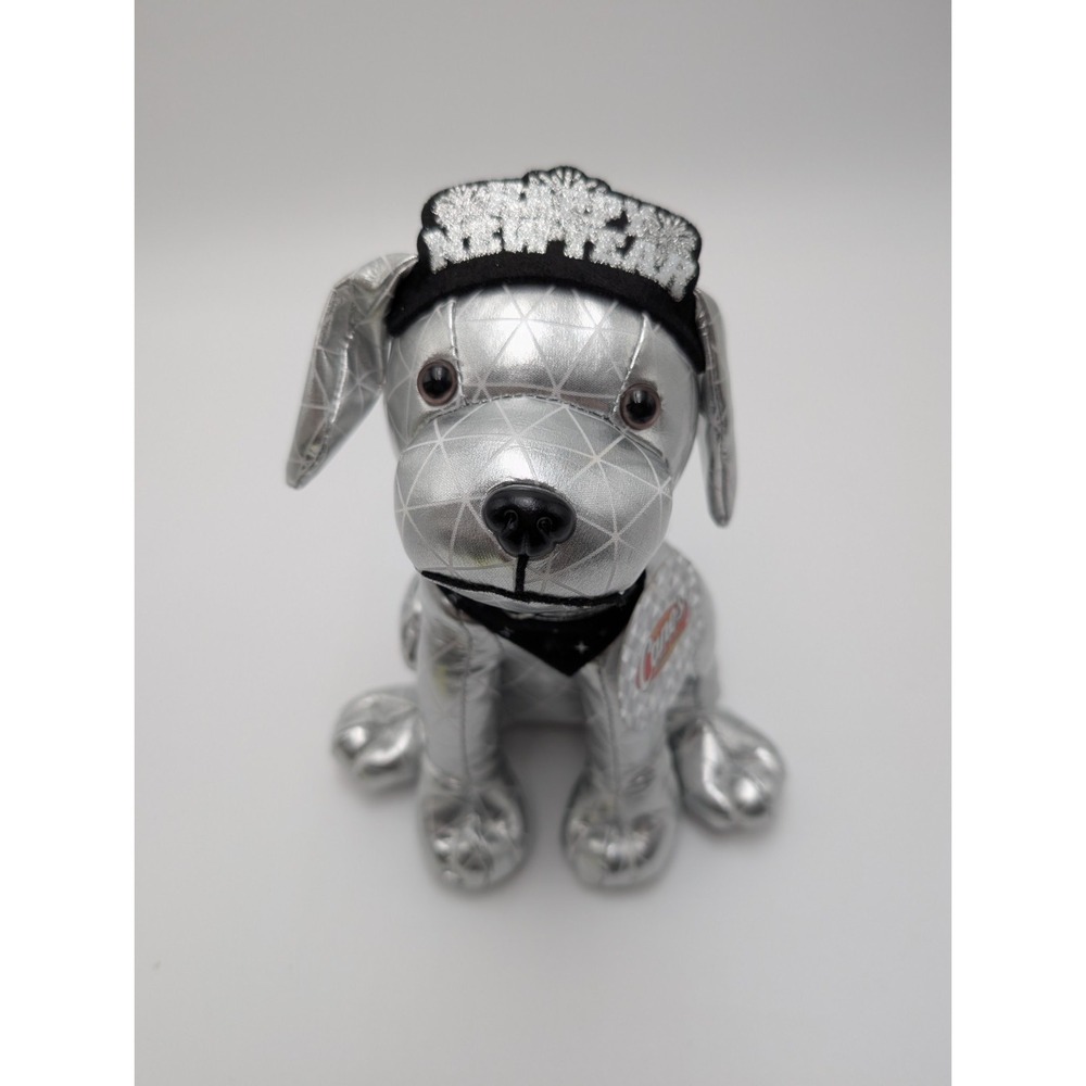 Raising Canes Dog Plush Happy New Year Countdown Cane‎ 8" Stuffed Animal NWT